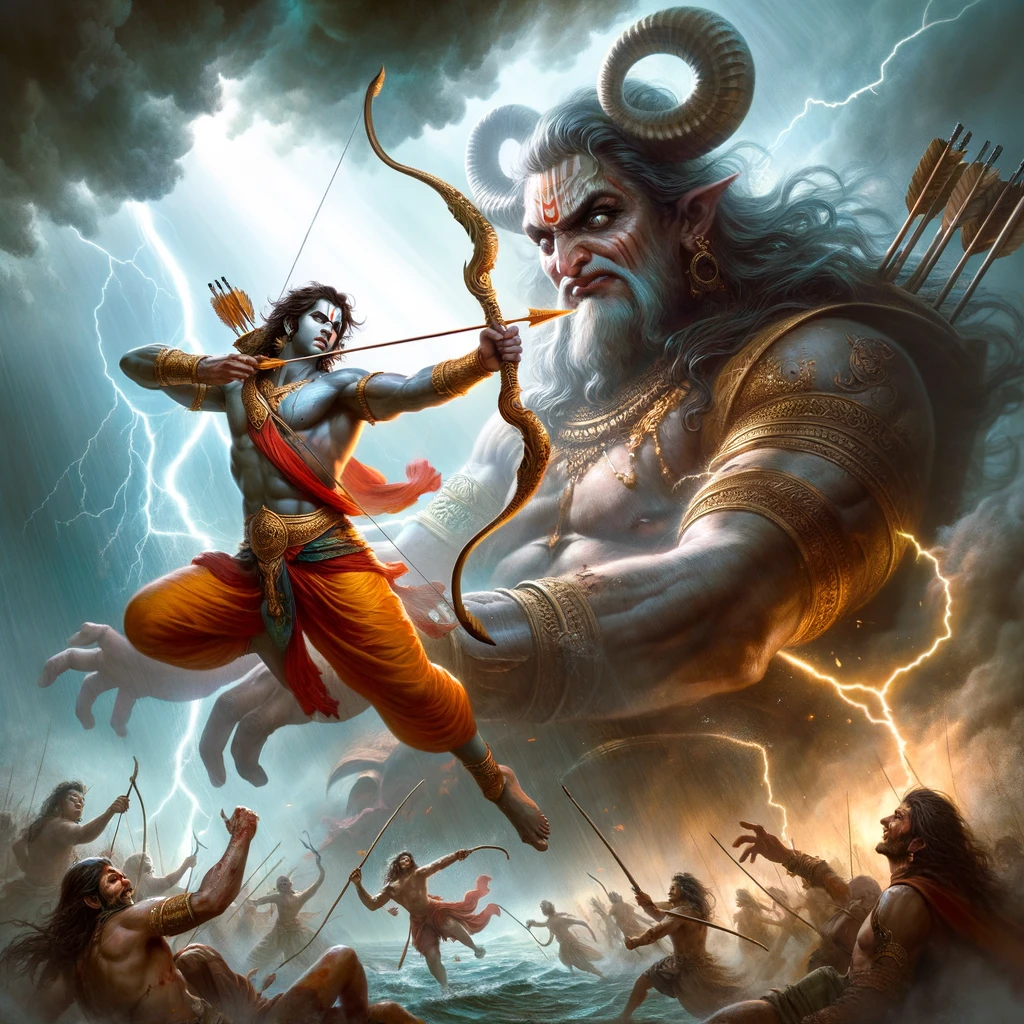 Rama Kills Ravana